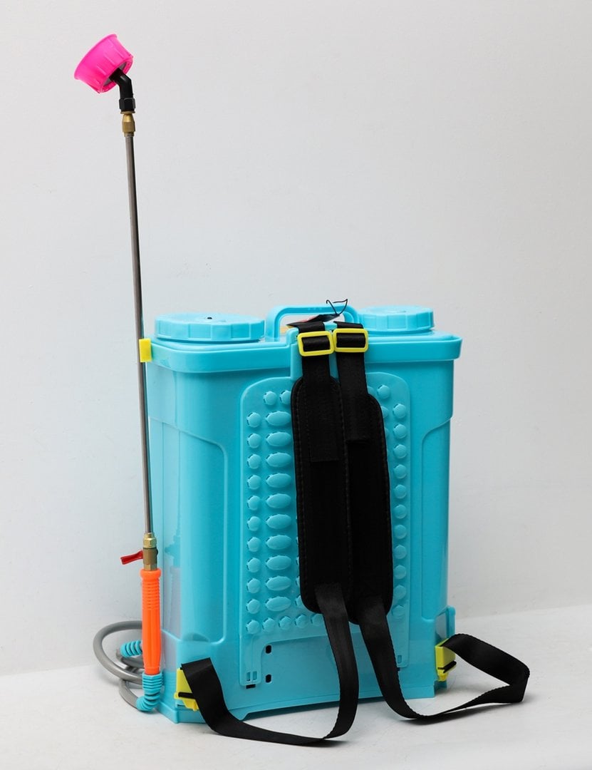 Máy phun thuốc trừ sâu, côn trùng điện HANKOOK 20DP- ắc quy Xanh Bình ắc quy 12V12Ah