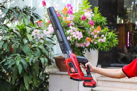 Máy Thổi bụi, thổi lá cầm tay pin lithium Oshima TLP 21V-660 M3/H-D1