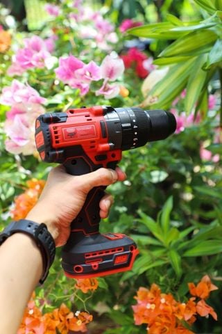 Máy khoan pin lithium OSHIMA KP21V-13NG120-D1 chưa gồm pin, sạc