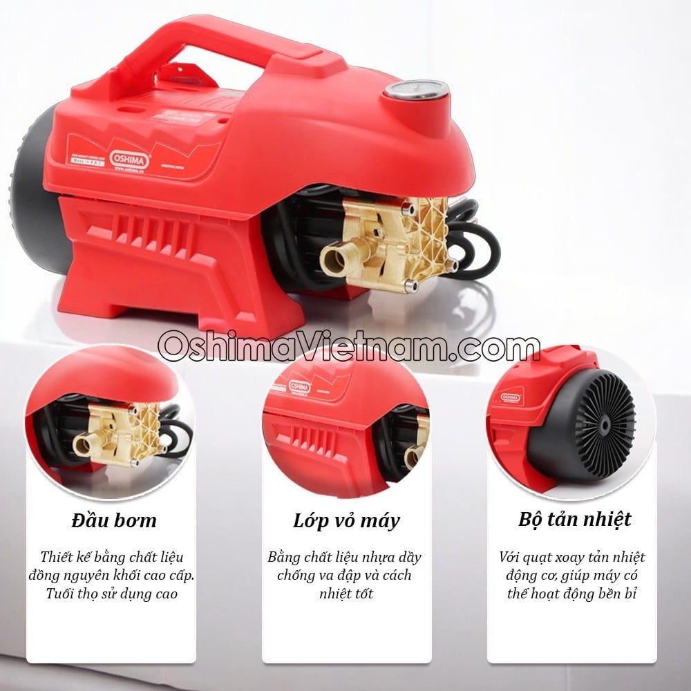 Máy xịt rửa OSHIMA MXR-195