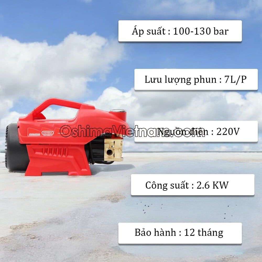 Máy xịt rửa OSHIMA MXR-195
