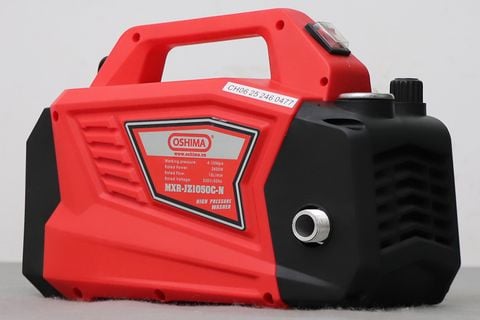 Máy xịt rửa OSHIMA MXR-JZ 1050C-N 2.8kW Đỏ Điện 1 pha