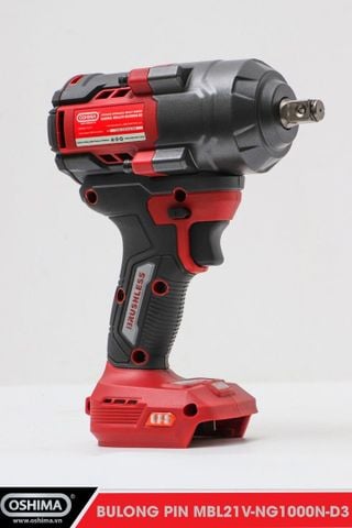 Súng Mở bu lông pin lithium Oshima MBL21V-NG1000N-D3 kèm pin, sạc