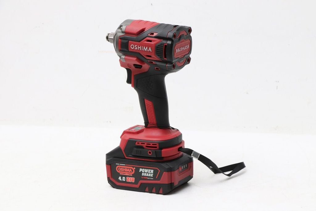 Súng Mở bu lông pin lithium Oshima MBL21V-NG380N-D2 kèm Pin, Sạc