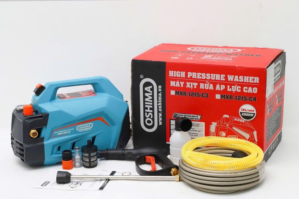 Máy xịt rửa OSHIMA MXR-1215-C3 2.75kW Xanh