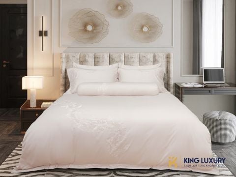 Bộ chăn ga Nature Home Cotton Symphony Kem