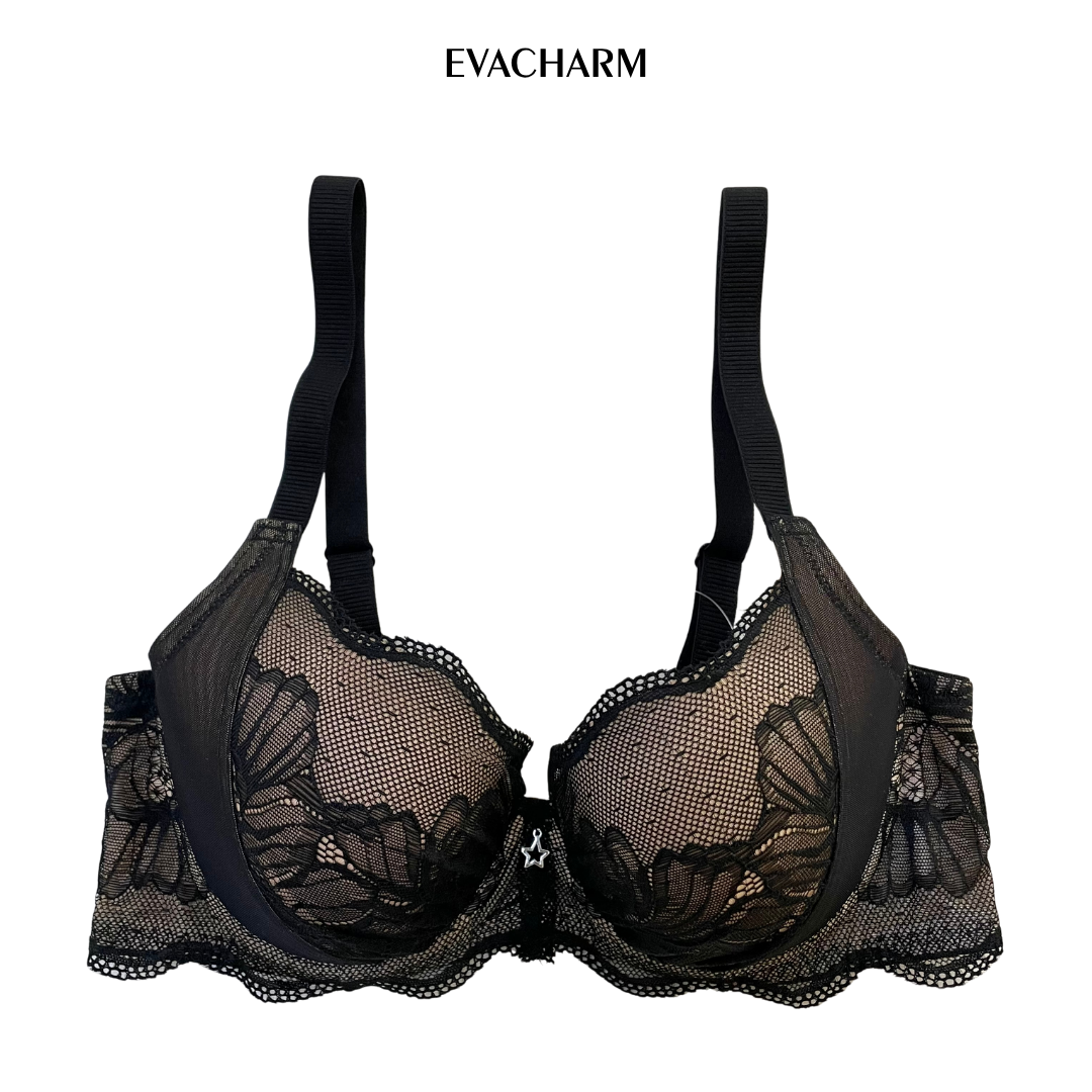  Áo ngực ren 3 móc Zagu đệm mỏng 