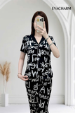  Bộ lụa Pijama tay ngắn quần dài 