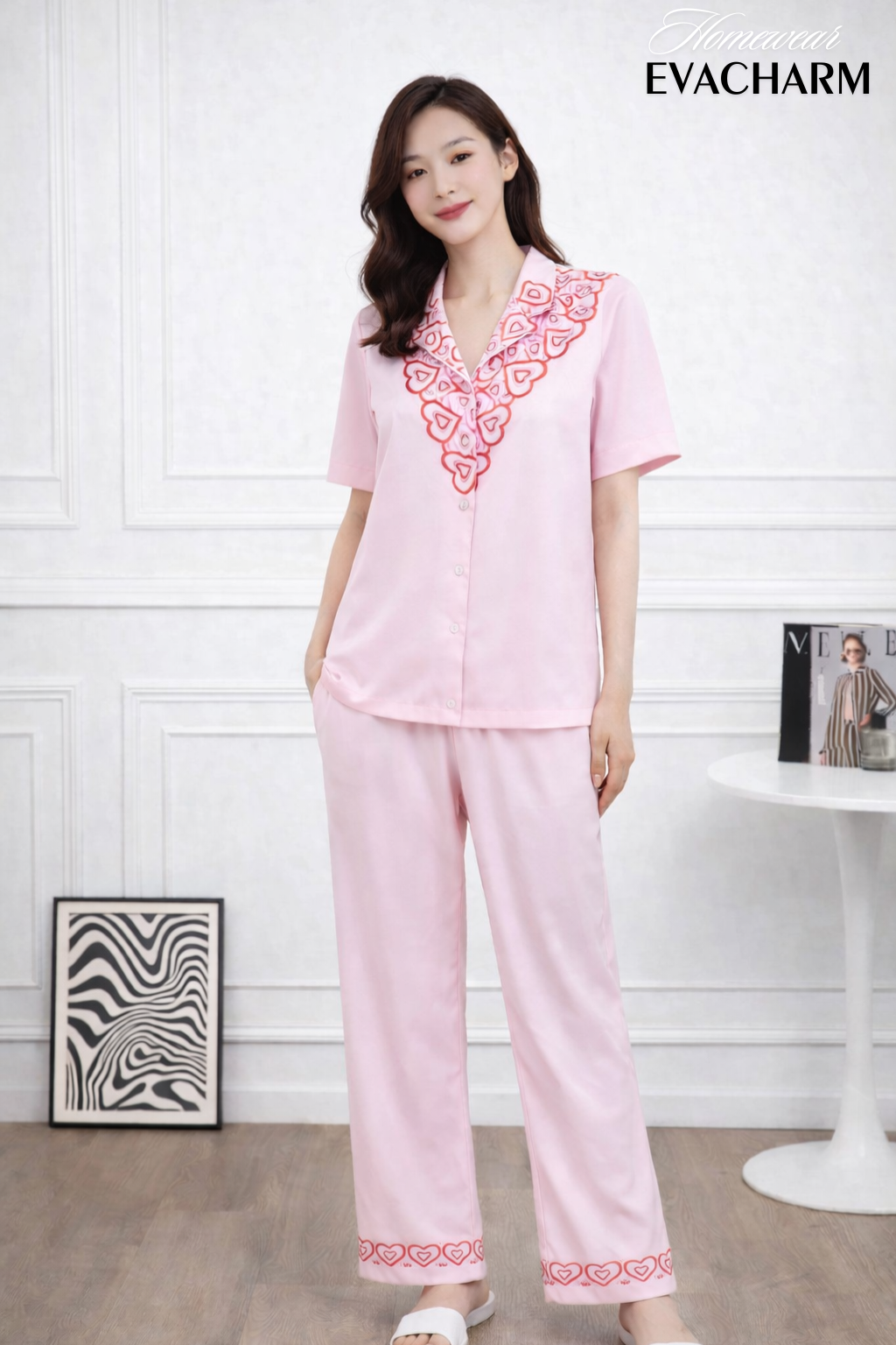  Bộ mặc nhà lụa Pháp cao cấp 