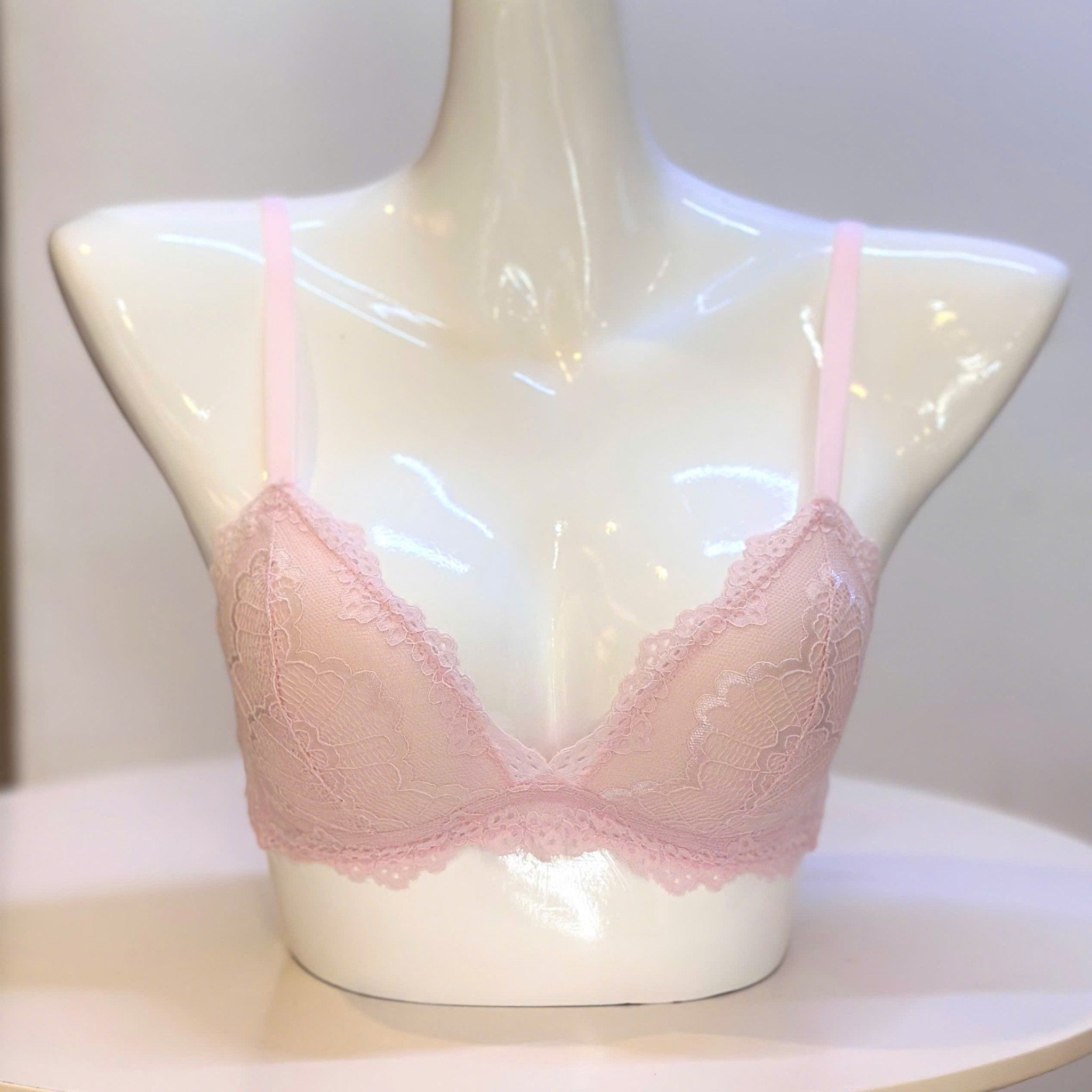 Áo Bralette Relax mỏng không gọng chất liệu ren 
