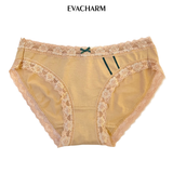  Quần lót Cotton viền ren 