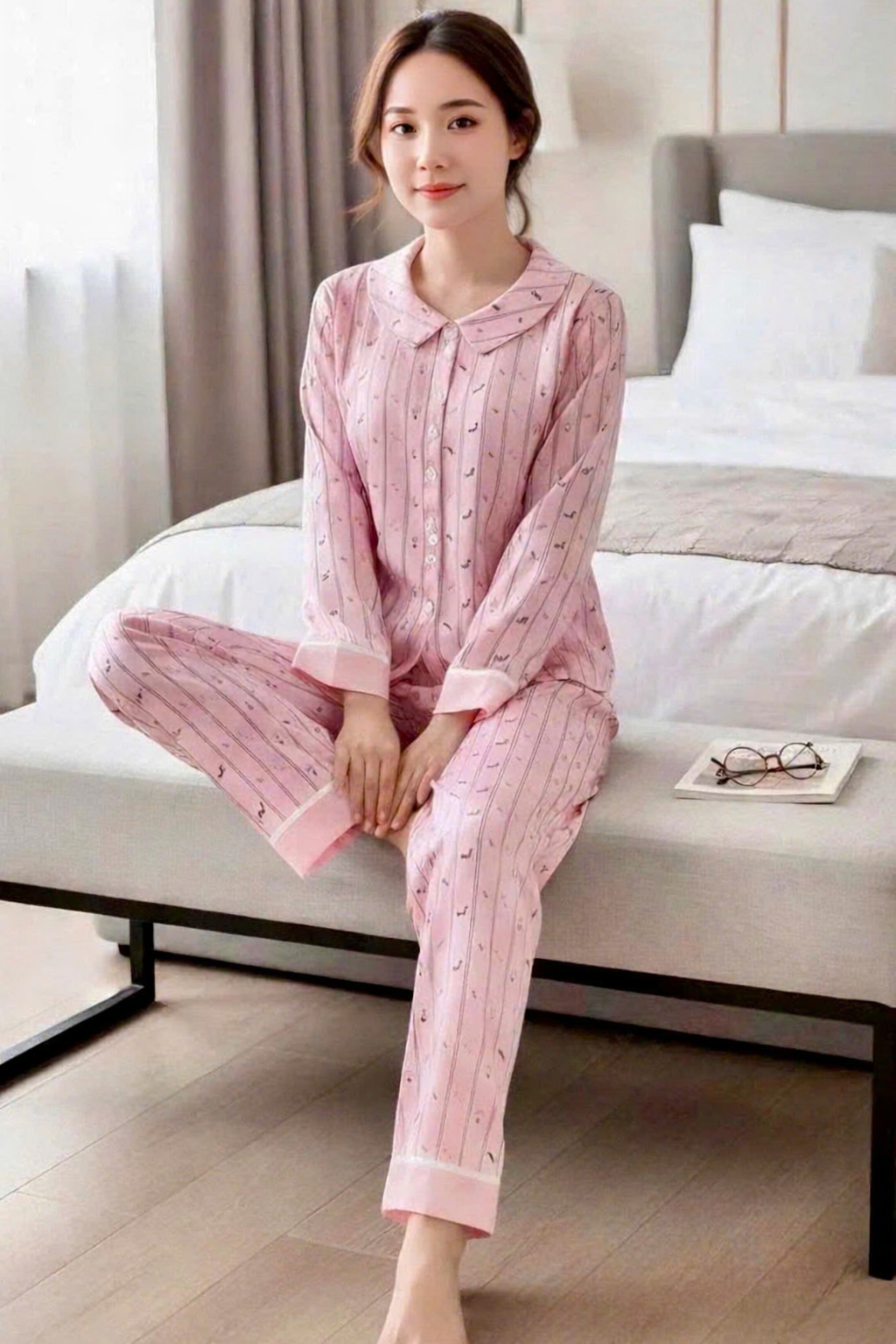  Bộ lụa Pháp Pijama cao cấp 
