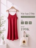  Váy lụa hai dây 