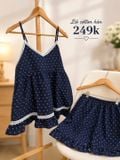  Bộ Cotton Hàn đùi hai dây 