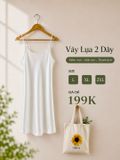  Váy lụa hai dây 