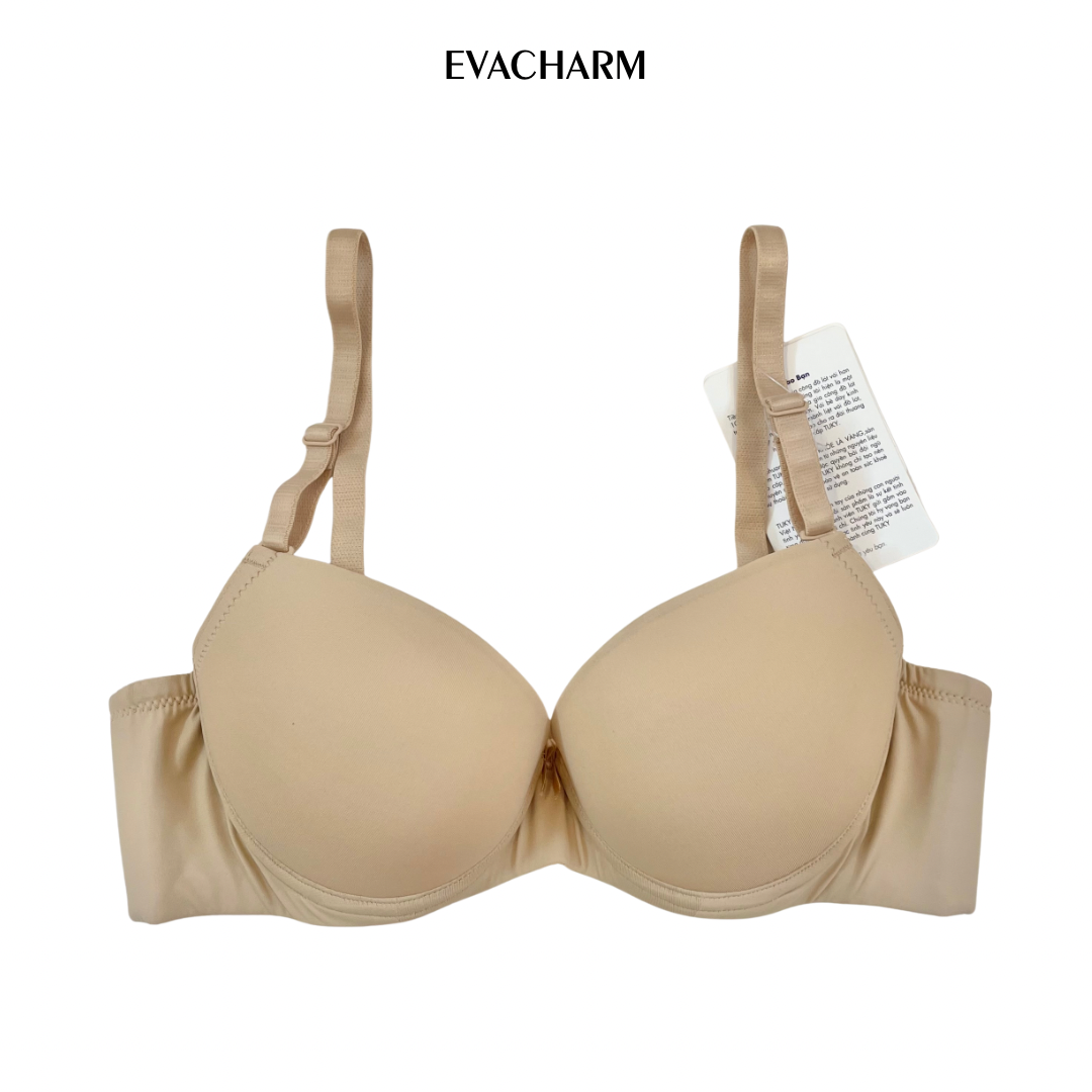  Áo ngực trơn đệm dày 3 chấu cài 