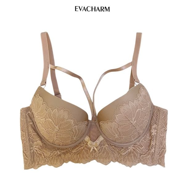  Áo ngực ren mút đệm nâng vừa, bảng lưng to ôm 