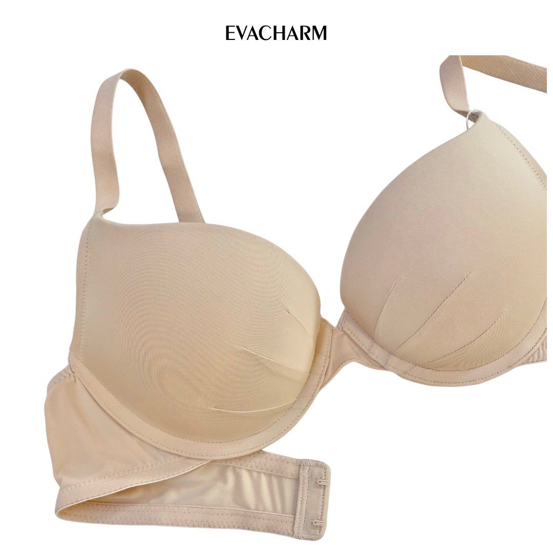  Áo ngực Lys trơn quả tròn đệm dày nâng 