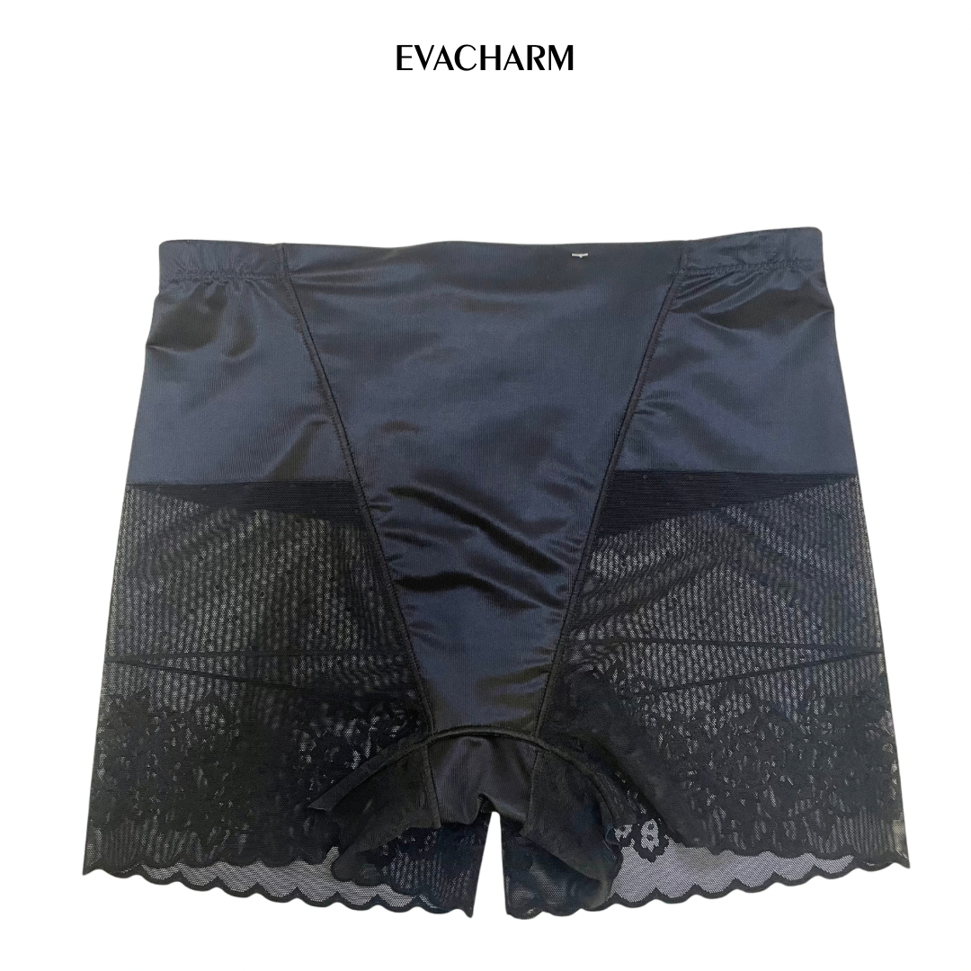  Quần mặc váy ôm bụng Benee phối ren lưới 