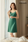  Váy ngủ lụa 2 dây tôn dáng 
