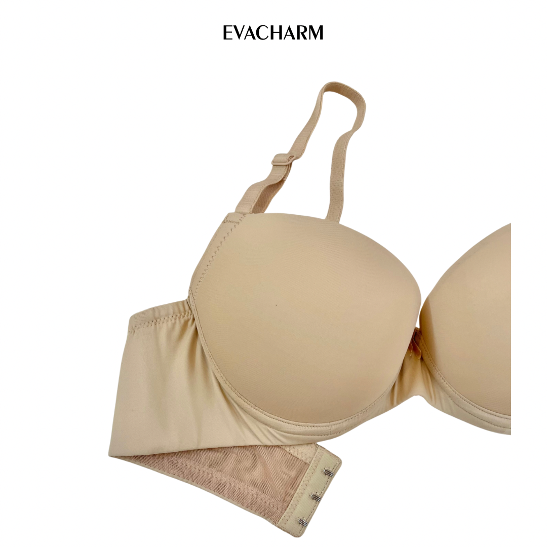  Áo ngực trơn đệm dày 3 chấu cài 