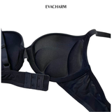  Áo ngực Lys trơn quả tròn đệm dày nâng 