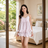 Bộ Cotton Hàn đùi hai dây 