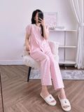  Bộ mặc nhà tay ngắn quần dài Kate hàn 