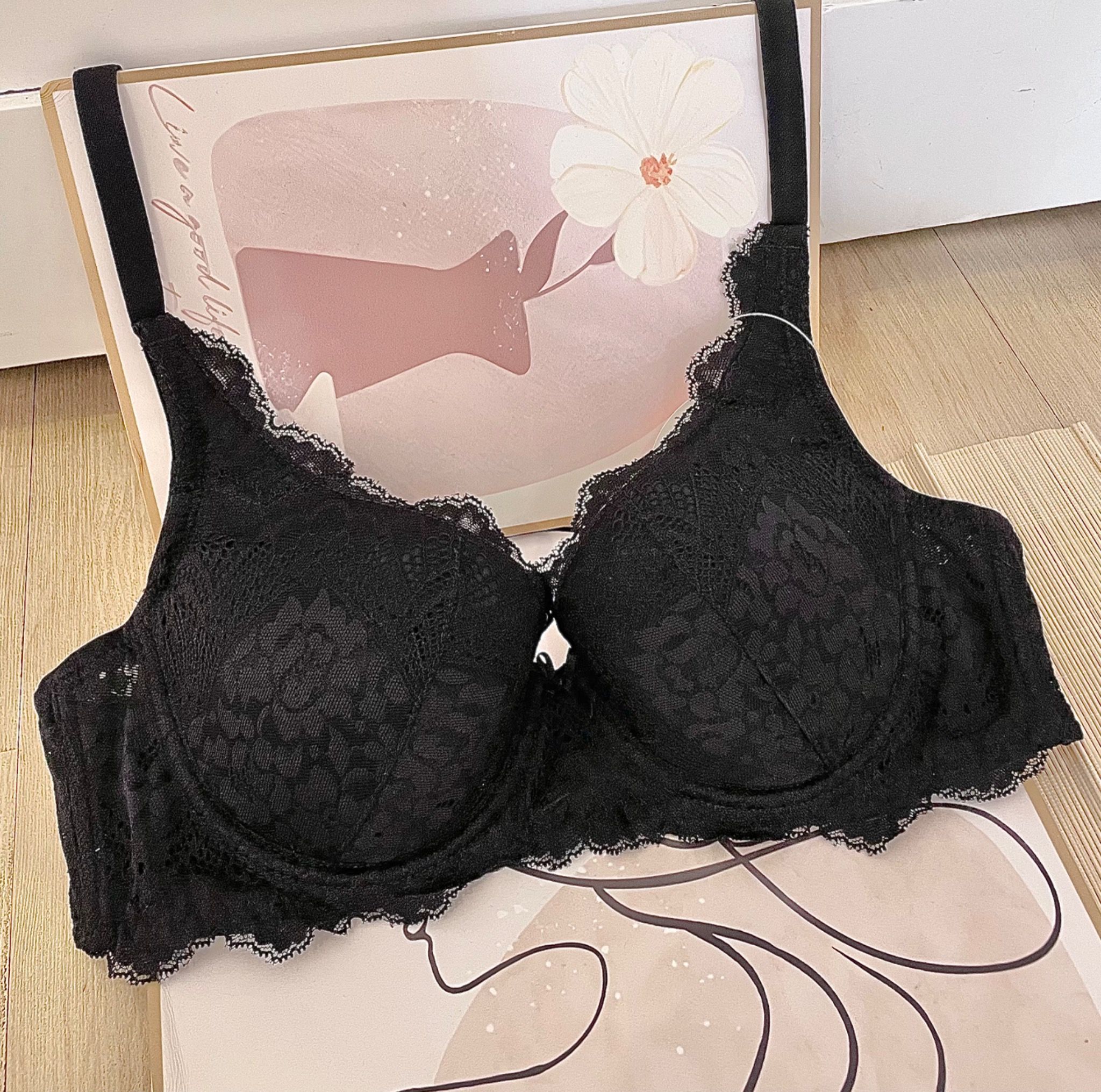  Áo ngực ren mỏng có gọng 