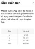  Quần gen vừa, nâng mông IKQ2720 
