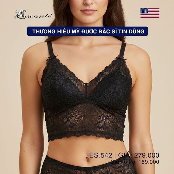  Áo bra/ áo lá ren mỏng không gọng 