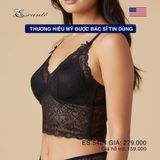  Áo bra/ áo lá ren mỏng không gọng 