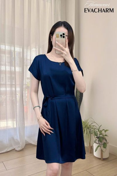  Váy ngủ lụa tay liền 