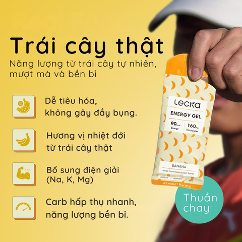 Gel Năng Lượng LECKA Energy Gel
