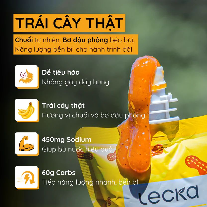 Gel Năng Lượng LECKA Ultra Gel