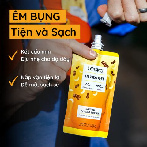 Gel Năng Lượng LECKA Ultra Gel