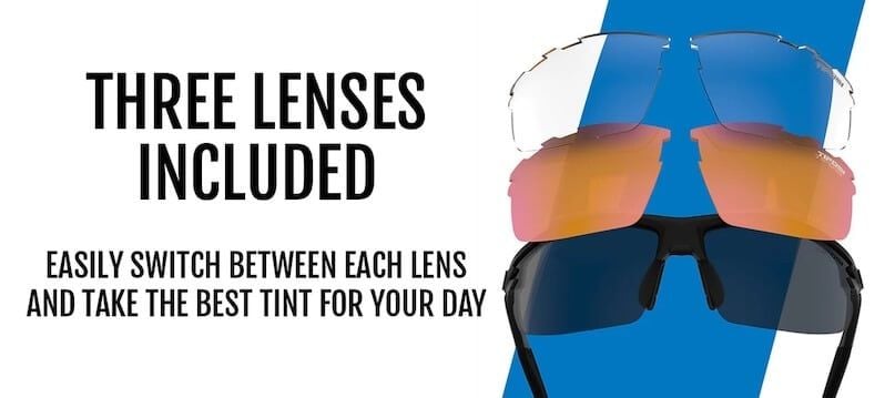 Kính Mát Nửa Gọng TIFOSI Rivet