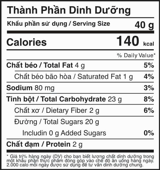 Thanh Năng Lượng LECKA Energy Bar