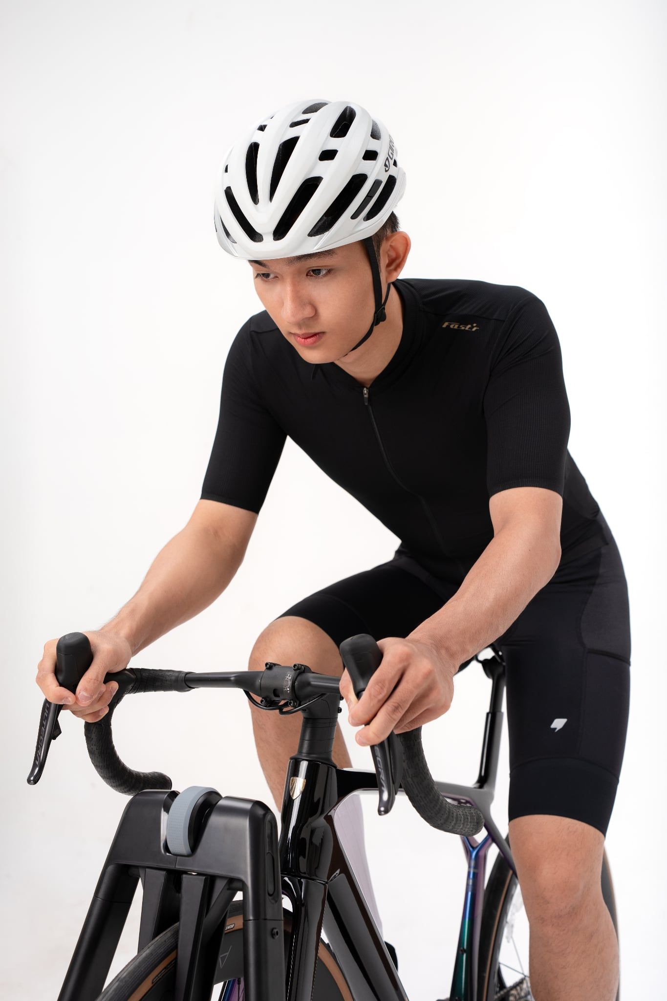 Áo Đạp Xe Tay Ngắn Nam FAST'R Men Pro Series Elevate