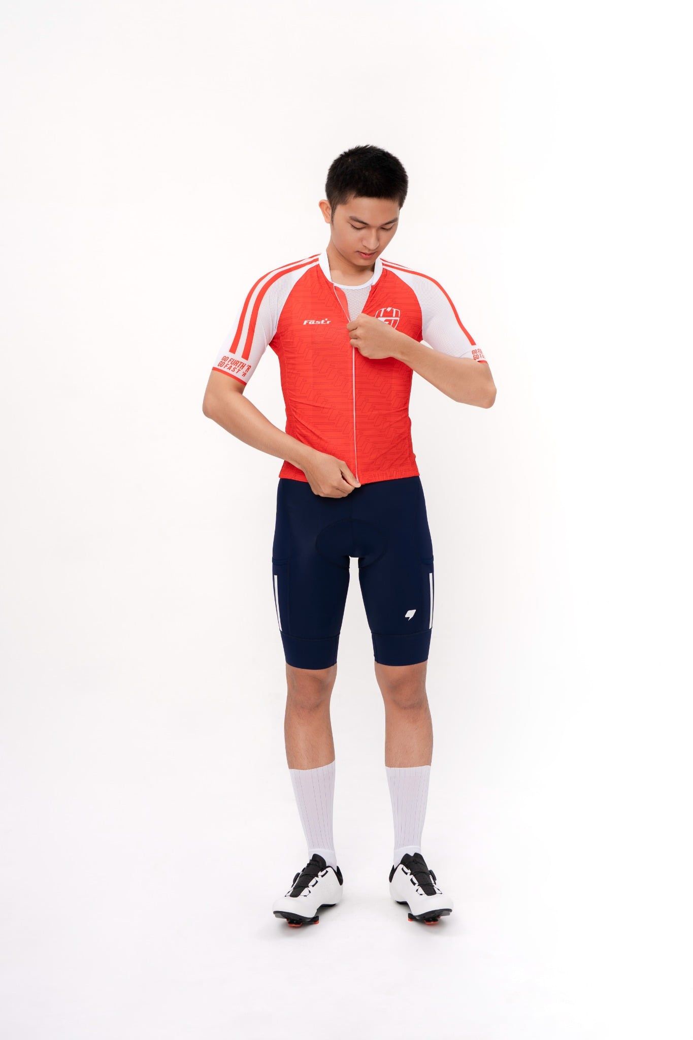 Áo Đạp Xe Tay Ngắn Nam FAST'R Men Inspired Series