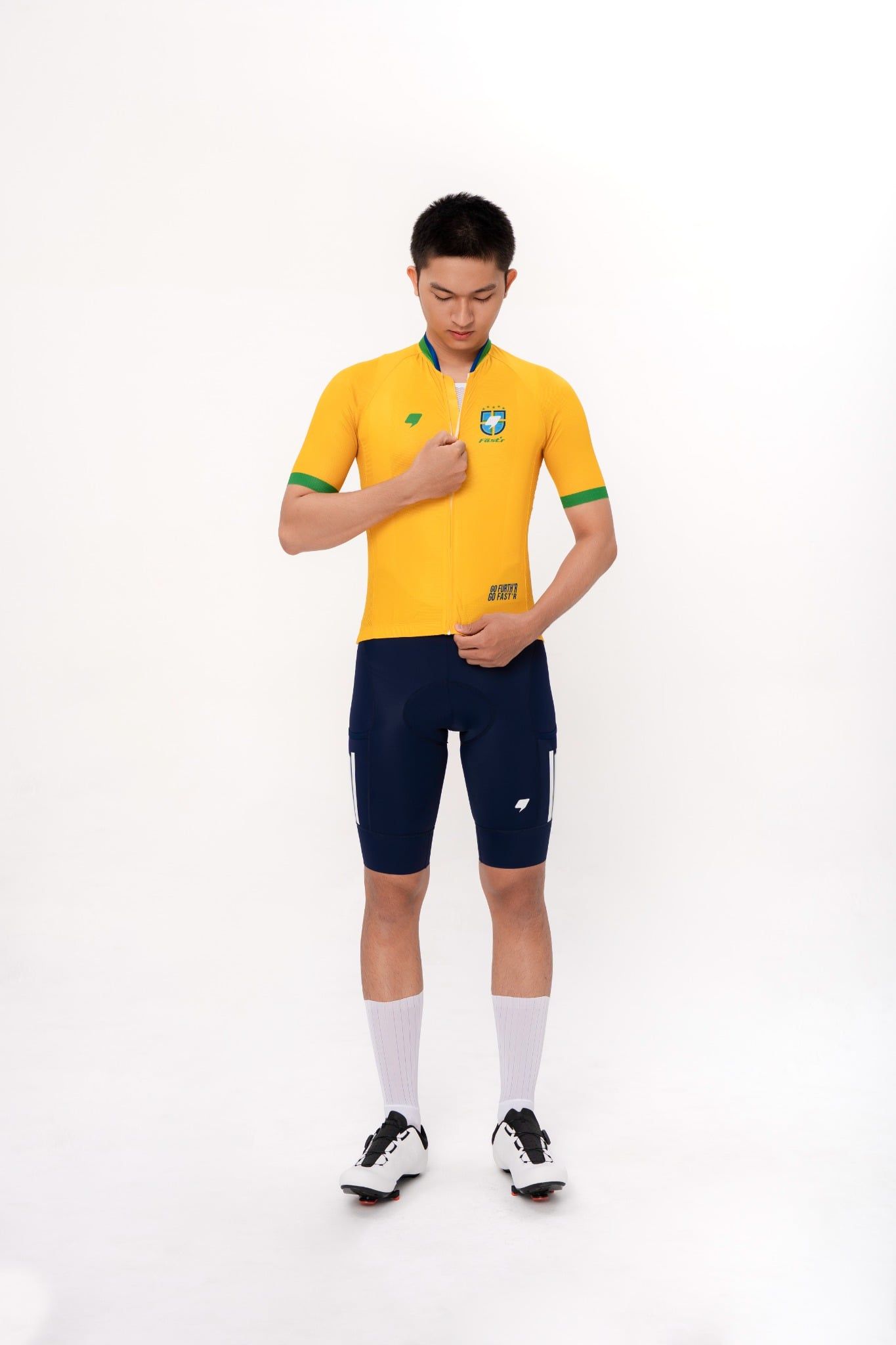 Áo Đạp Xe Tay Ngắn Nam FAST'R Men Inspired Series