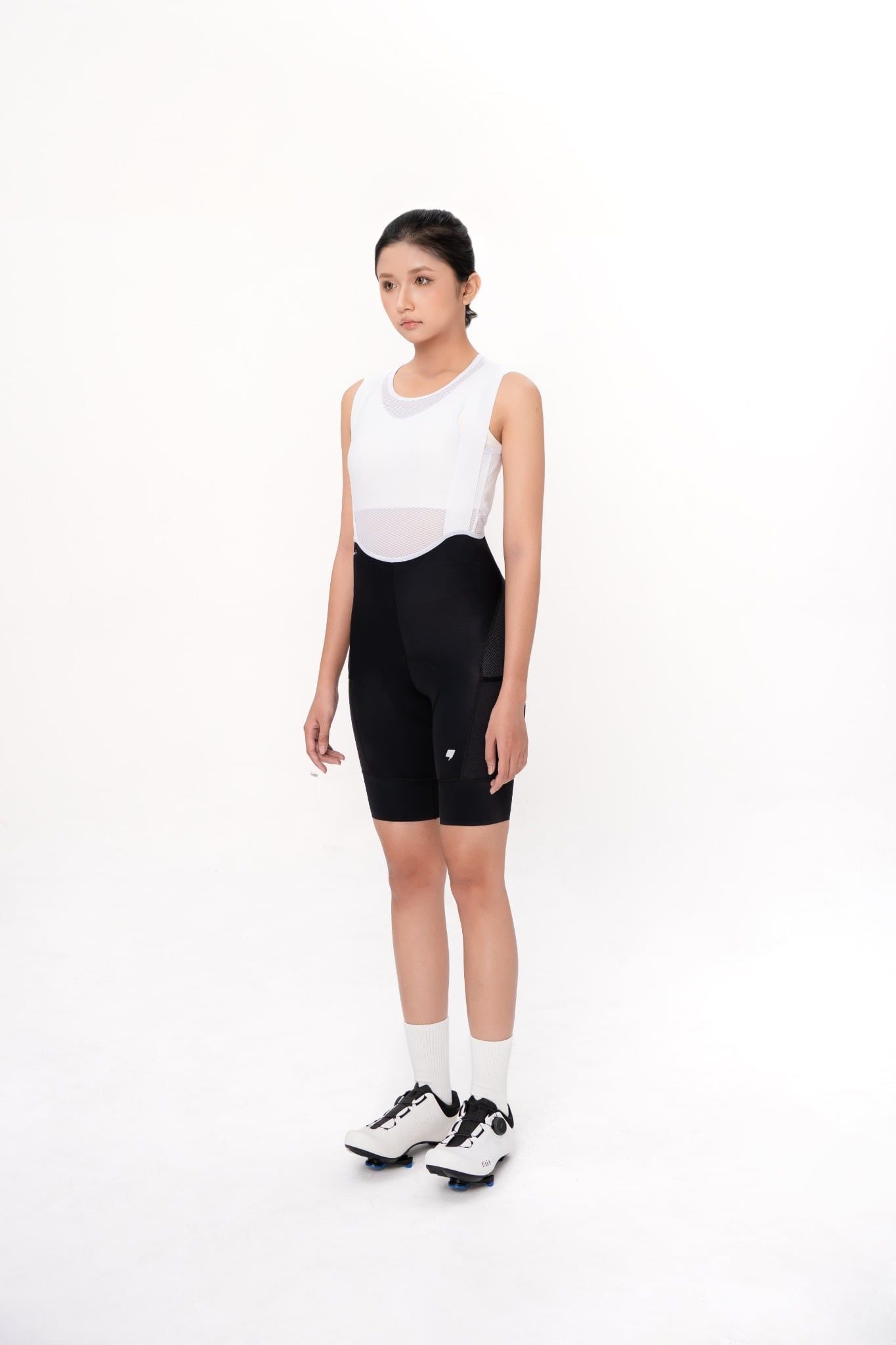 Quần Yếm Đạp Xe FASTR Women Elite Bib Cargo Short