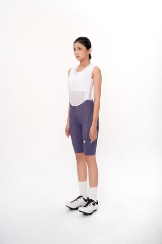 Quần Yếm Đạp Xe Nữ FAST'R Women Pro Cargo Bib Short