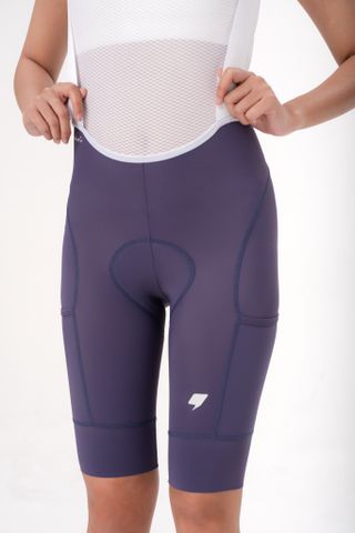 Quần Yếm Đạp Xe Nữ FAST'R Women Pro Cargo Bib Short