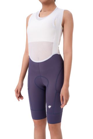 Quần Yếm Đạp Xe Nữ FAST'R Women Pro Cargo Bib Short