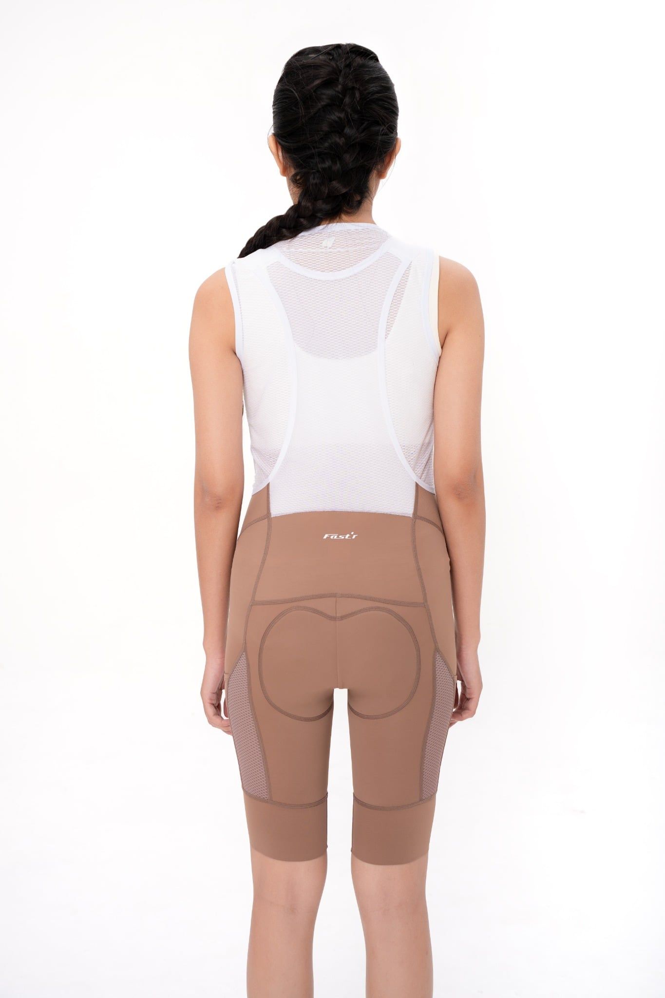 Quần Yếm Đạp Xe Nữ FAST'R Women Pro Cargo Bib Short