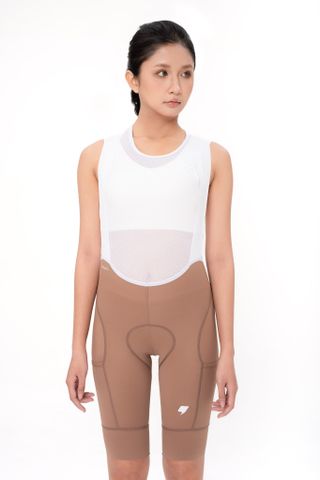 Quần Yếm Đạp Xe Nữ FAST'R Women Pro Cargo Bib Short