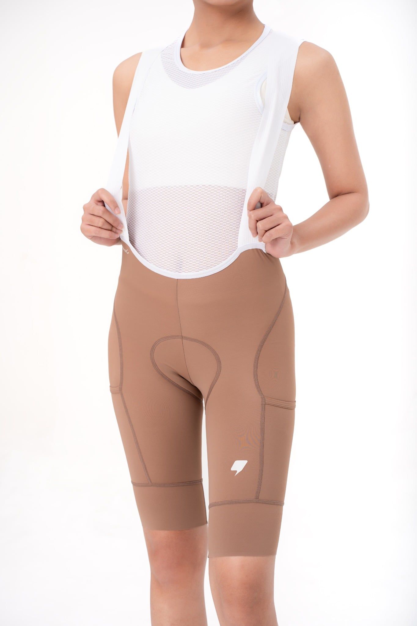 Quần Yếm Đạp Xe Nữ FAST'R Women Pro Cargo Bib Short