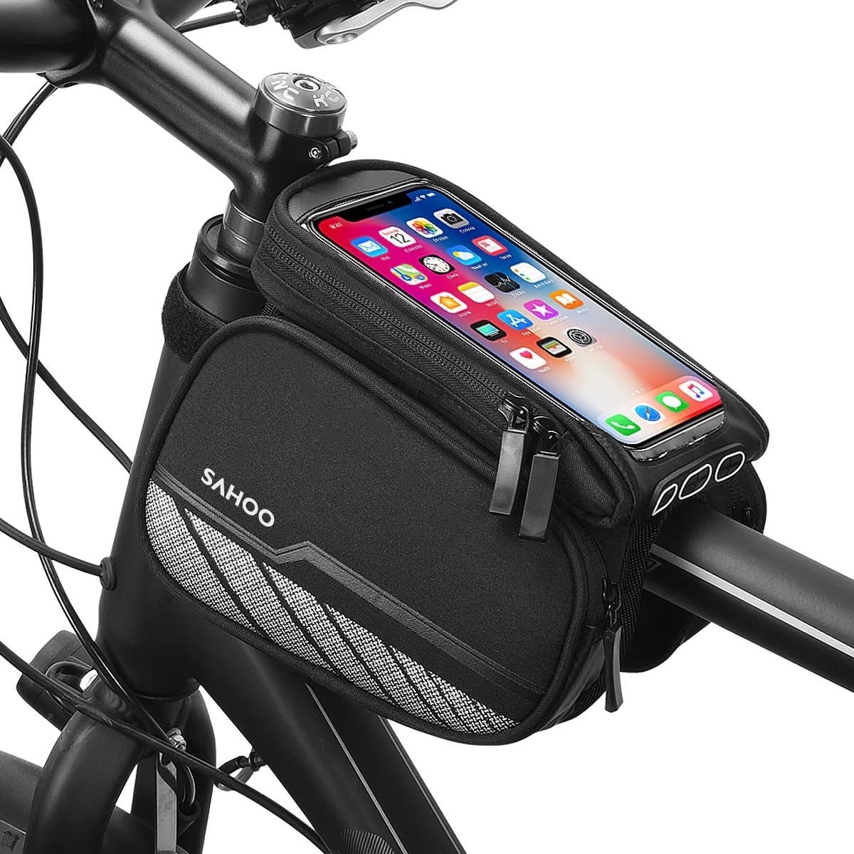 Top Tube Touch Screen Phone Bag