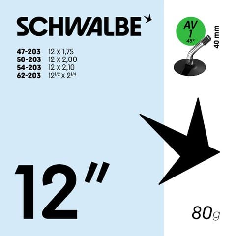 Ruột Xe Đạp SCHWALBE 12 inch Tube